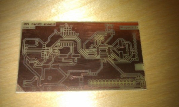 Etched pcb